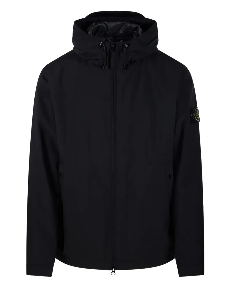 Stone Island hooded zip jacket - Schwarz Schwarz