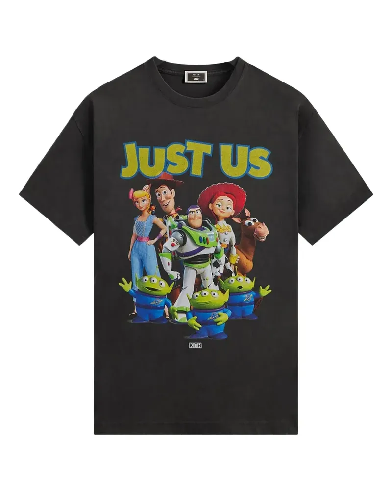KITH Pixar T-Shirt mit Just Us Toy Story-Print - Schwarz Schwarz