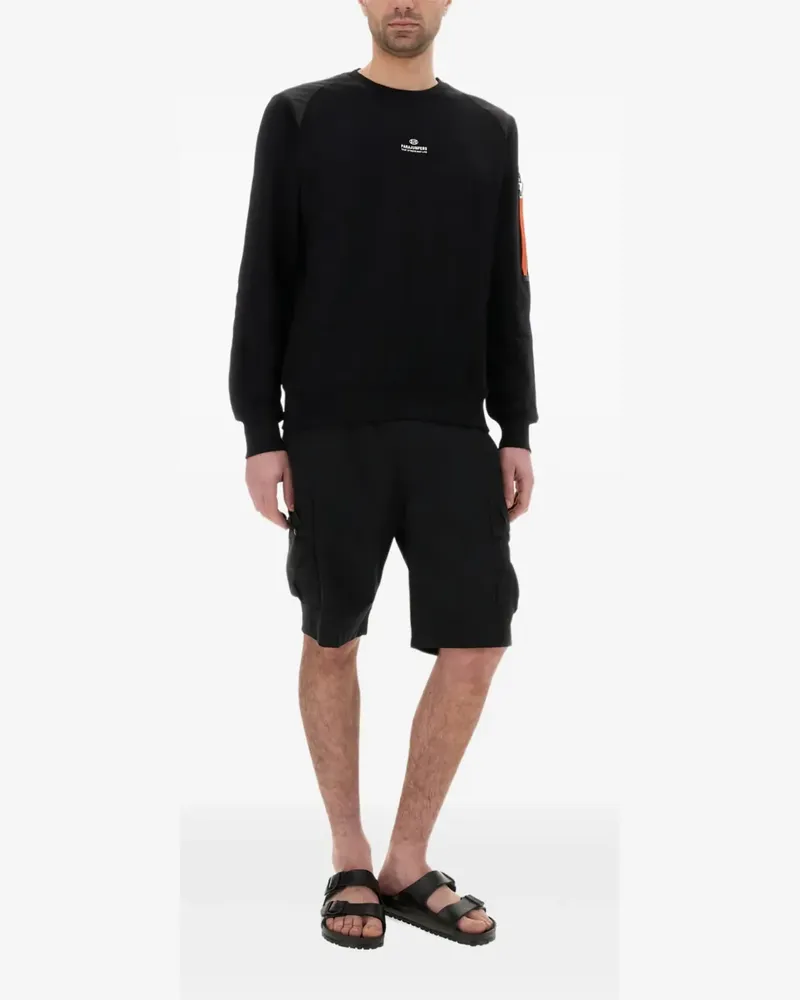 Parajumpers Cargo-Shorts mit Stretchbund - Schwarz Schwarz