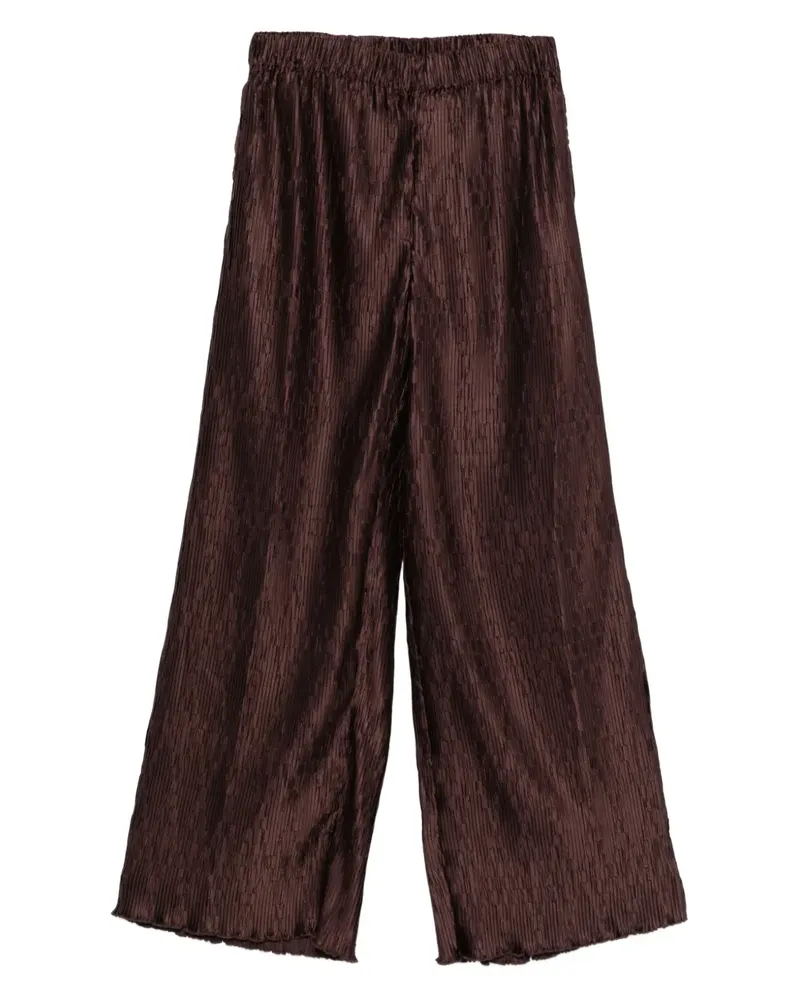 By Malene Birger Plissierte Hose mit Falten - Braun Braun