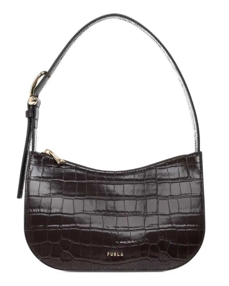 Furla Sara Schultertasche - Braun Braun