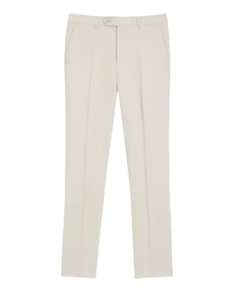 HUGO BOSS straight-leg trousers - Nude Nude