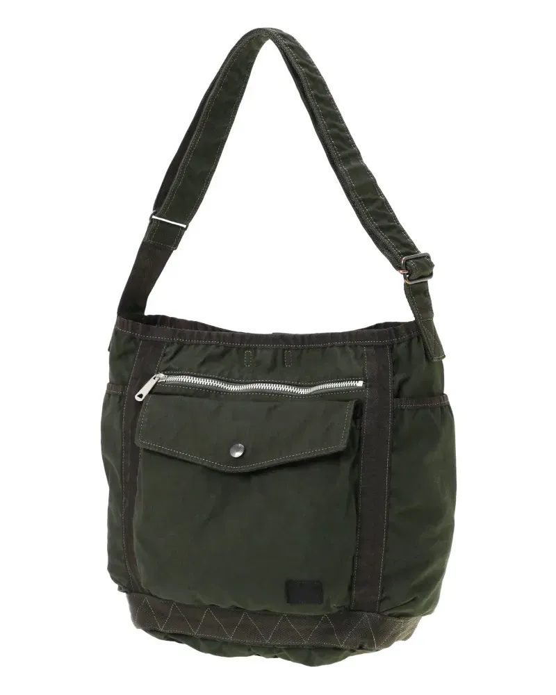 PORTER-YOSHIDA & CO zip-pocket shoulder bag - Grün Grün