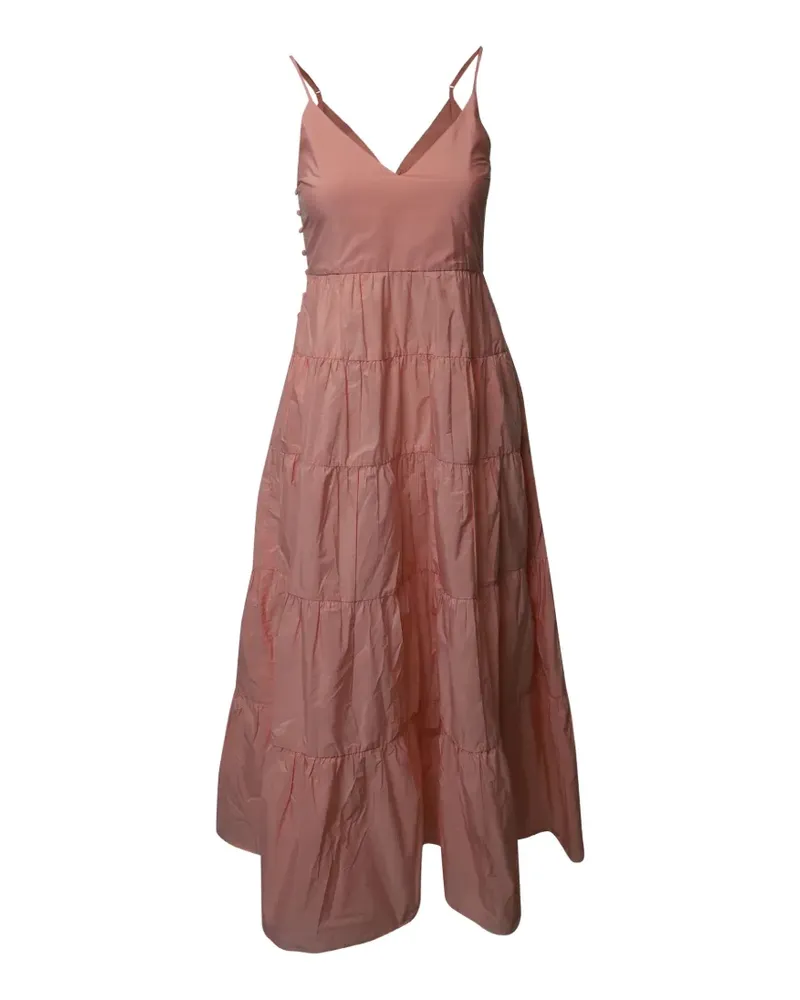 Maje tiered strappy dress - Rosa Rosa