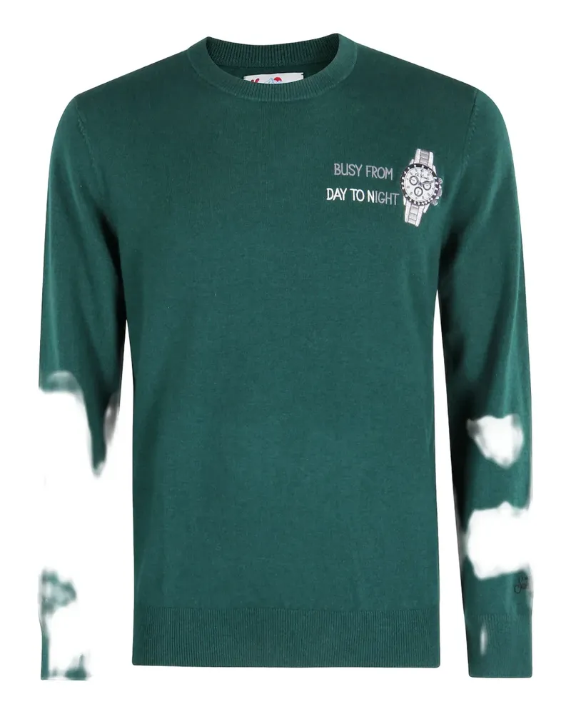 MC2 Saint Barth Heron graphic sweater - Grün Grün