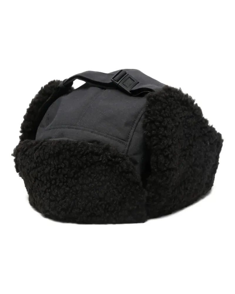 Snow Peak Hut mit strukturiertem Besatz - Schwarz Schwarz