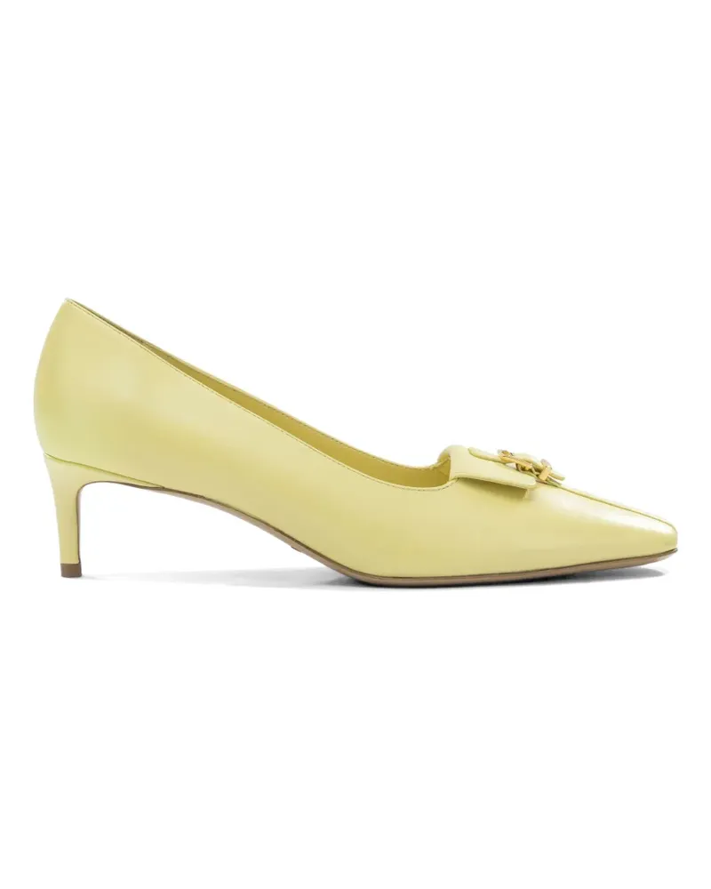 KHAITE Celia Pumps mit Schnalle - Gelb Gelb