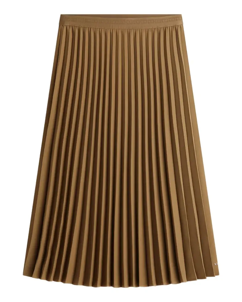 Tommy Hilfiger pleated midi skirt - Braun Braun