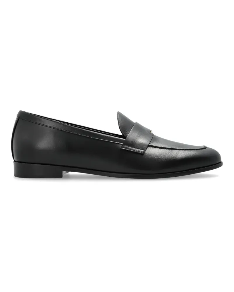 Max Mara M buckle-detail loafers - Schwarz Schwarz