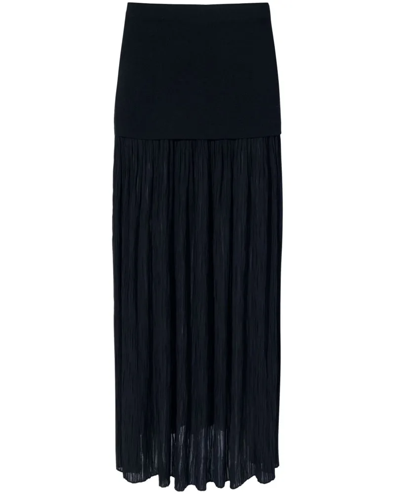 Proenza Schouler Paige Maxirock - Schwarz Schwarz