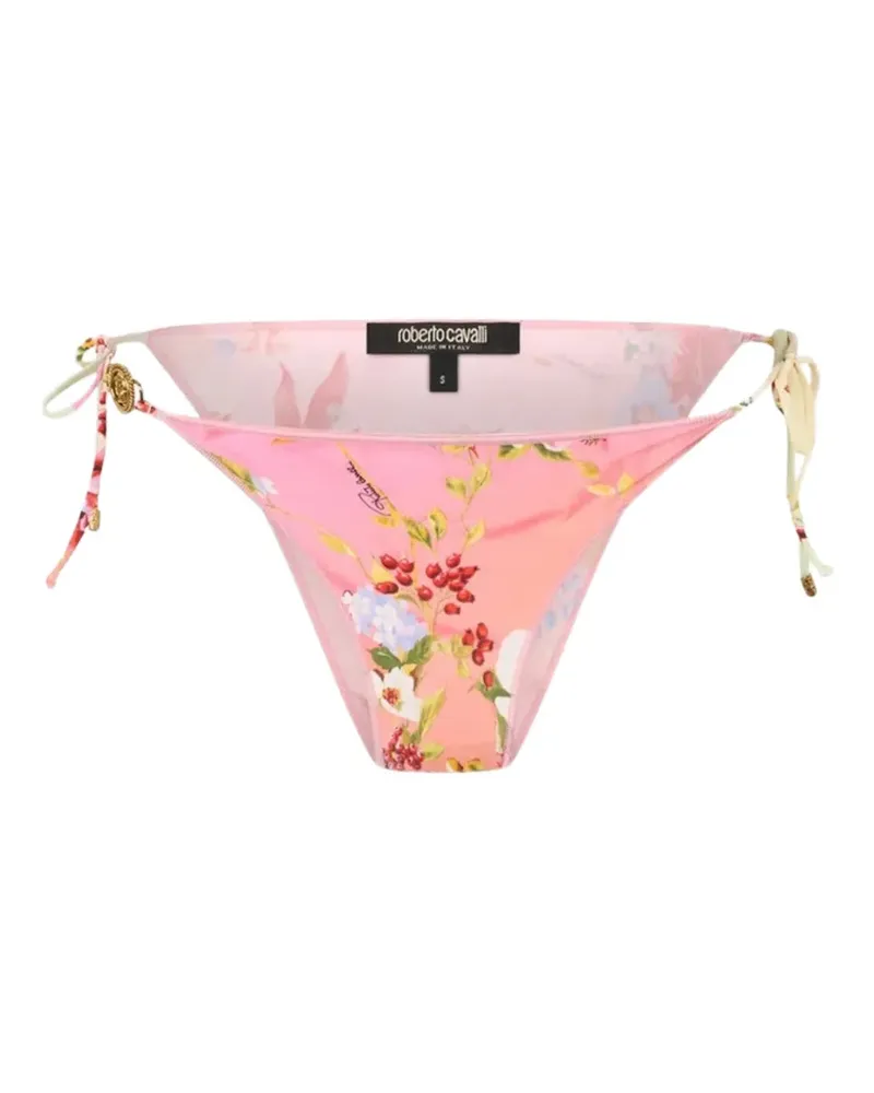 Roberto Cavalli Bikini mit Blumen-Print - Rosa Rosa