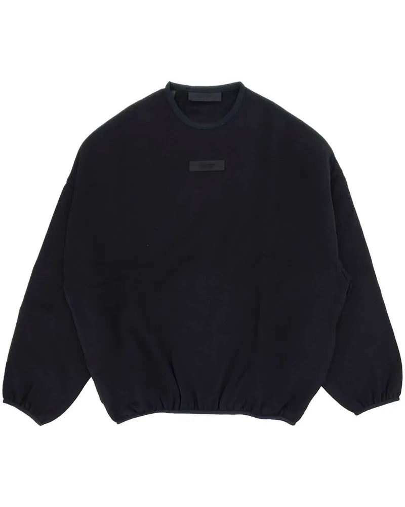 Fear of God Sweatshirt mit Logo-Patch - Schwarz Schwarz