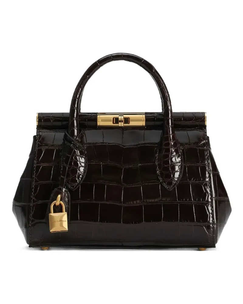 Dolce & Gabbana Marlene Handtasche - Braun Braun