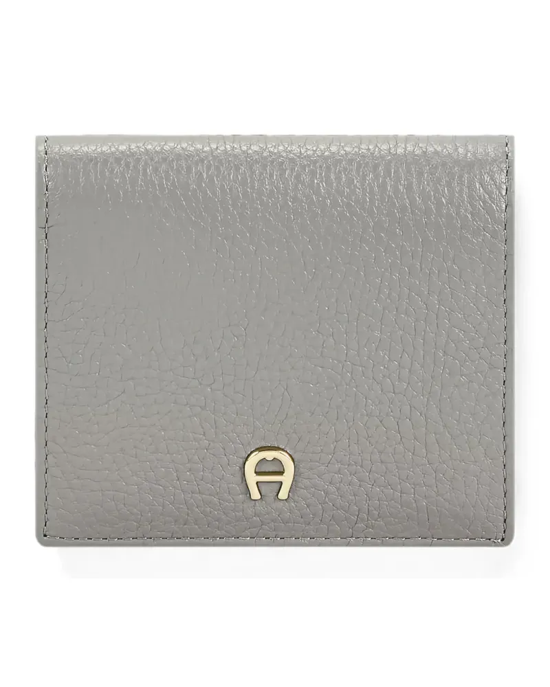 Aigner Paola logo-plaque wallet - Grau Grau
