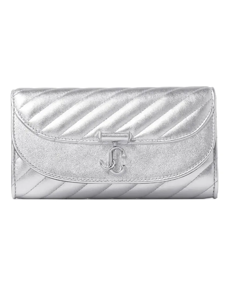 Jimmy Choo Quilted chain mini bag - Silber Silber