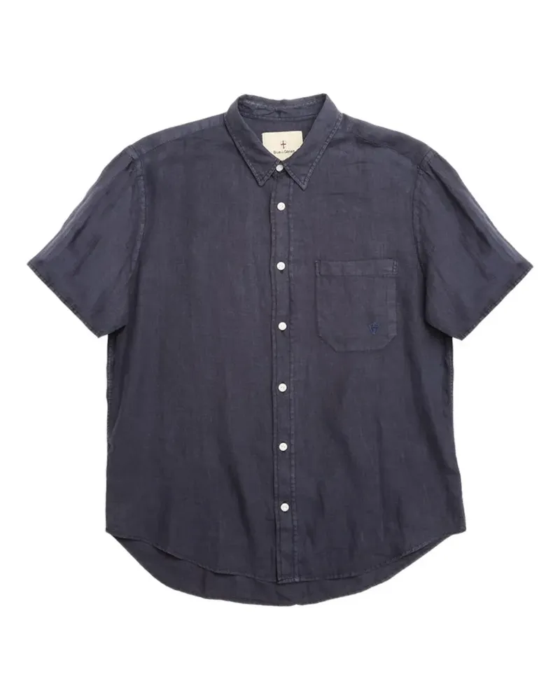 Blue de Gênes BGenric Hope short-sleeve shirt - Grau Grau