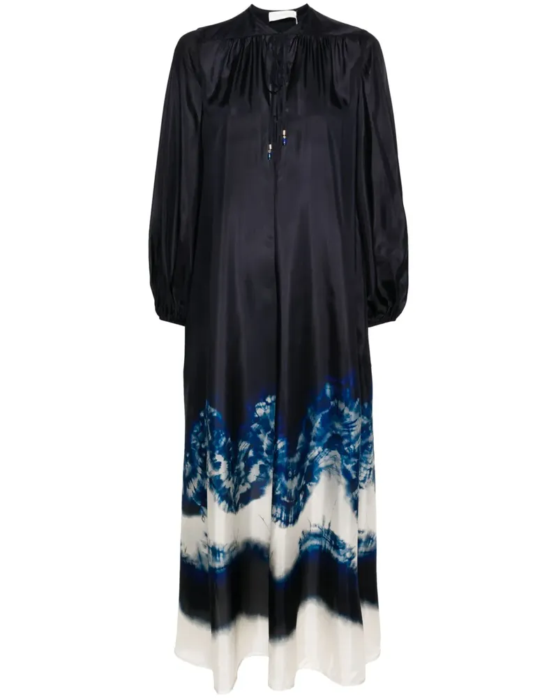 Zimmermann Junie Billow Maxikleid - Blau Blau