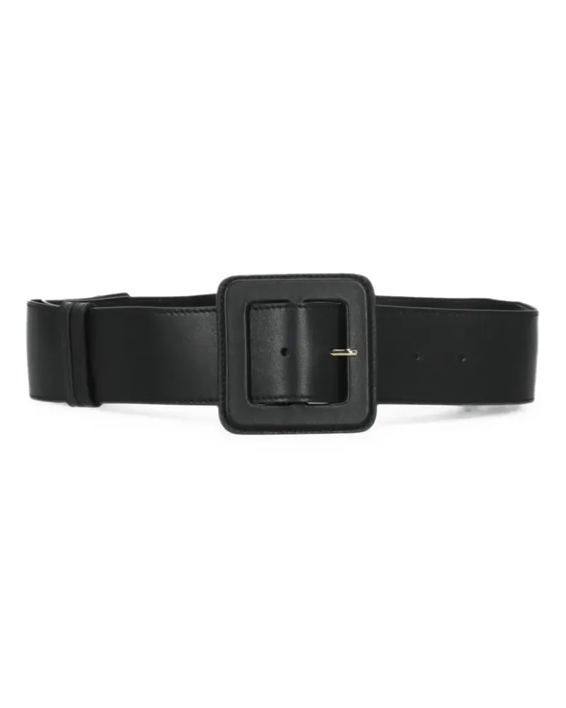 Fabiana Filippi buckle-fastening leather belt - Schwarz Schwarz