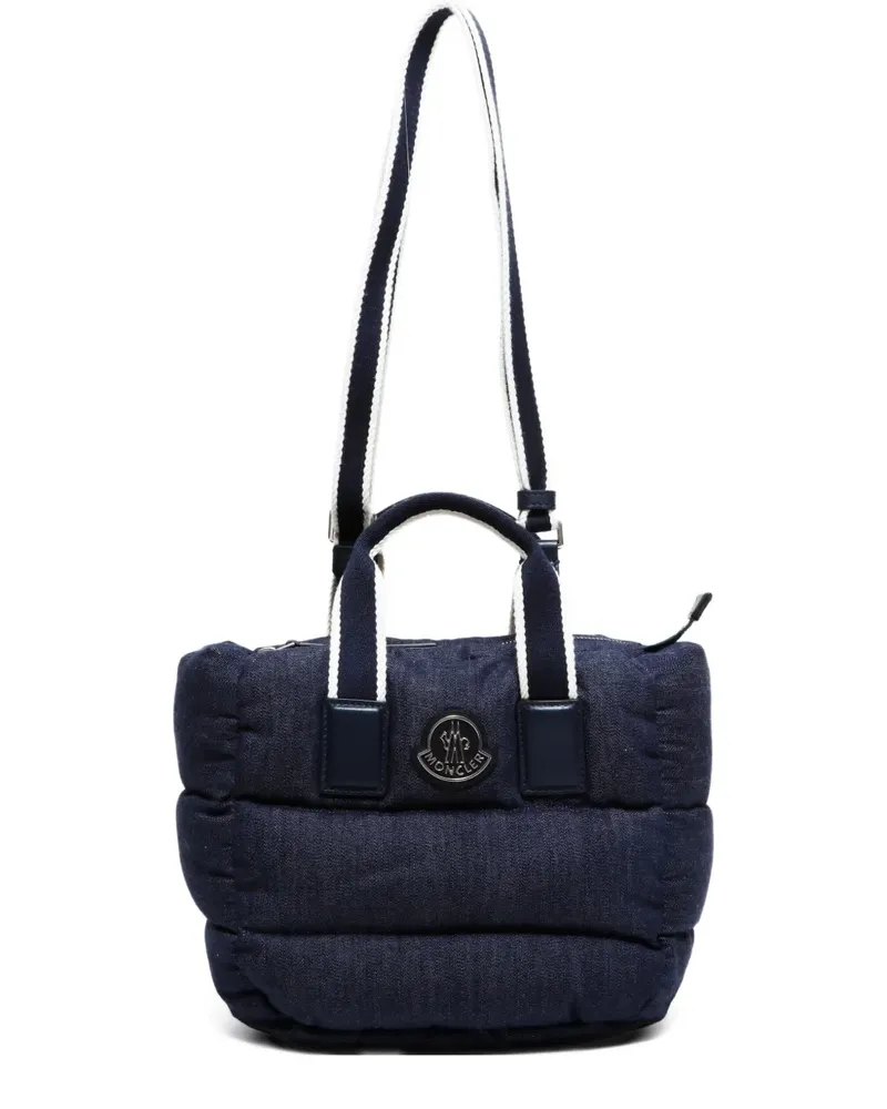Moncler 2020s mini Caradoc Tote Bag - Blau Blau