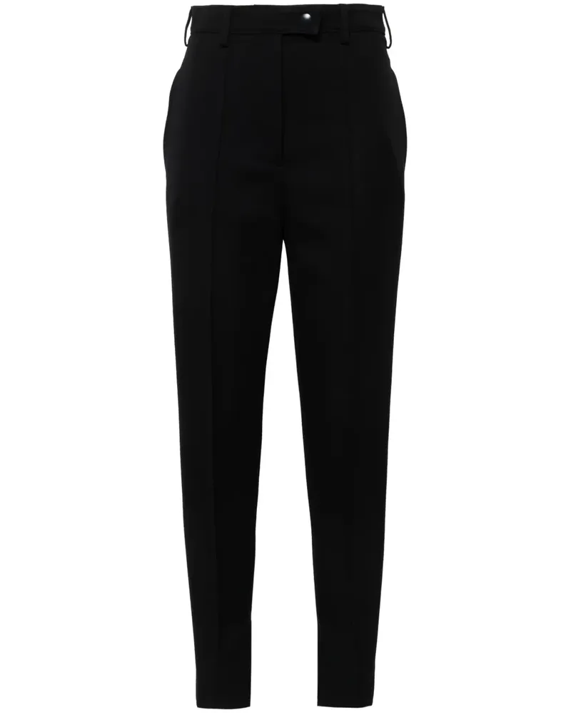 Prada Schmale Hose mit hohem Bund - Blau Blau