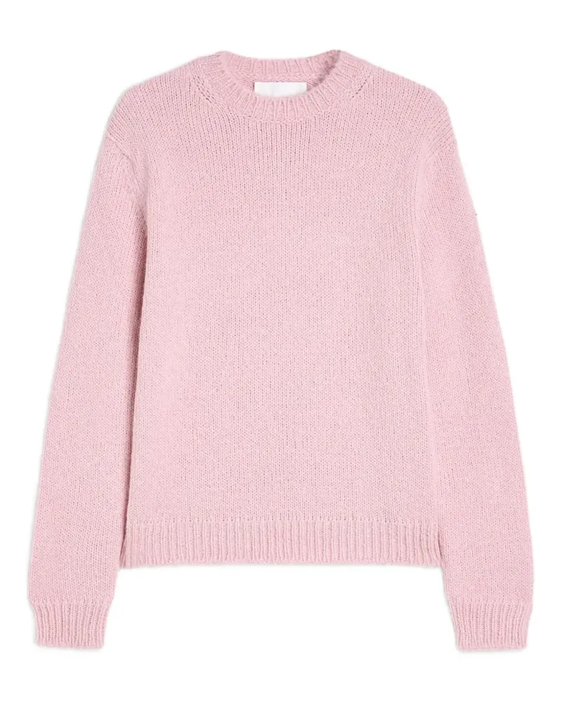 Jil Sander Pullover mit gerippten Bündchen - Rosa Rosa