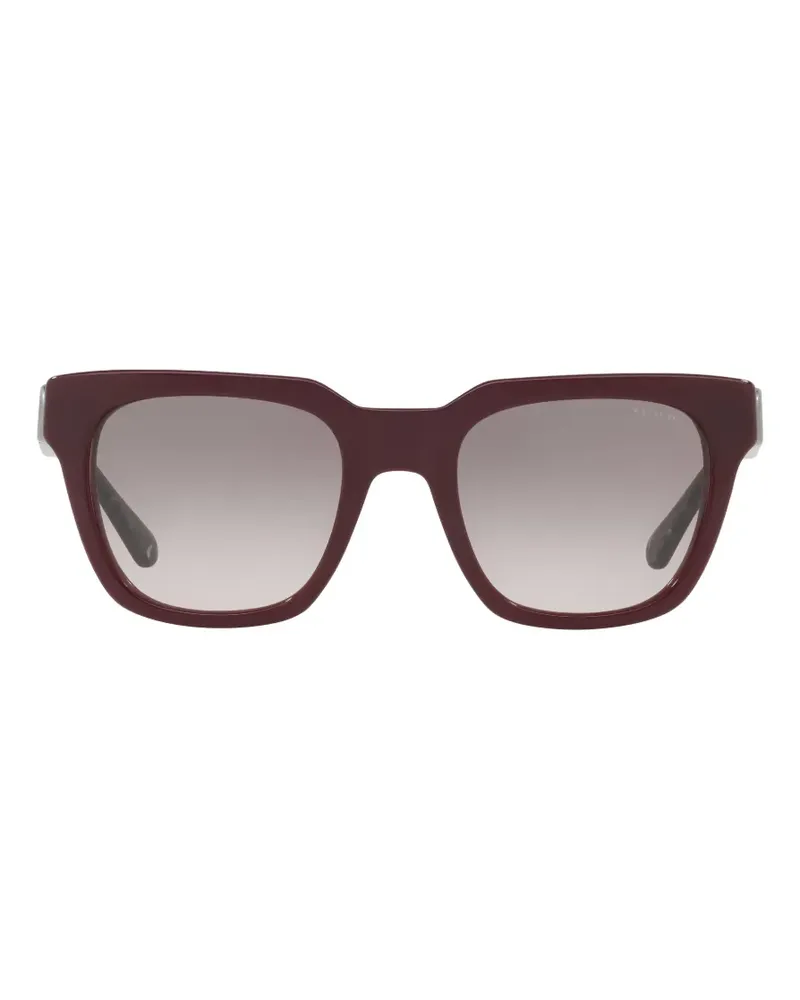 Coach Sonnenbrille mit eckigem Gestell - Rot Rot
