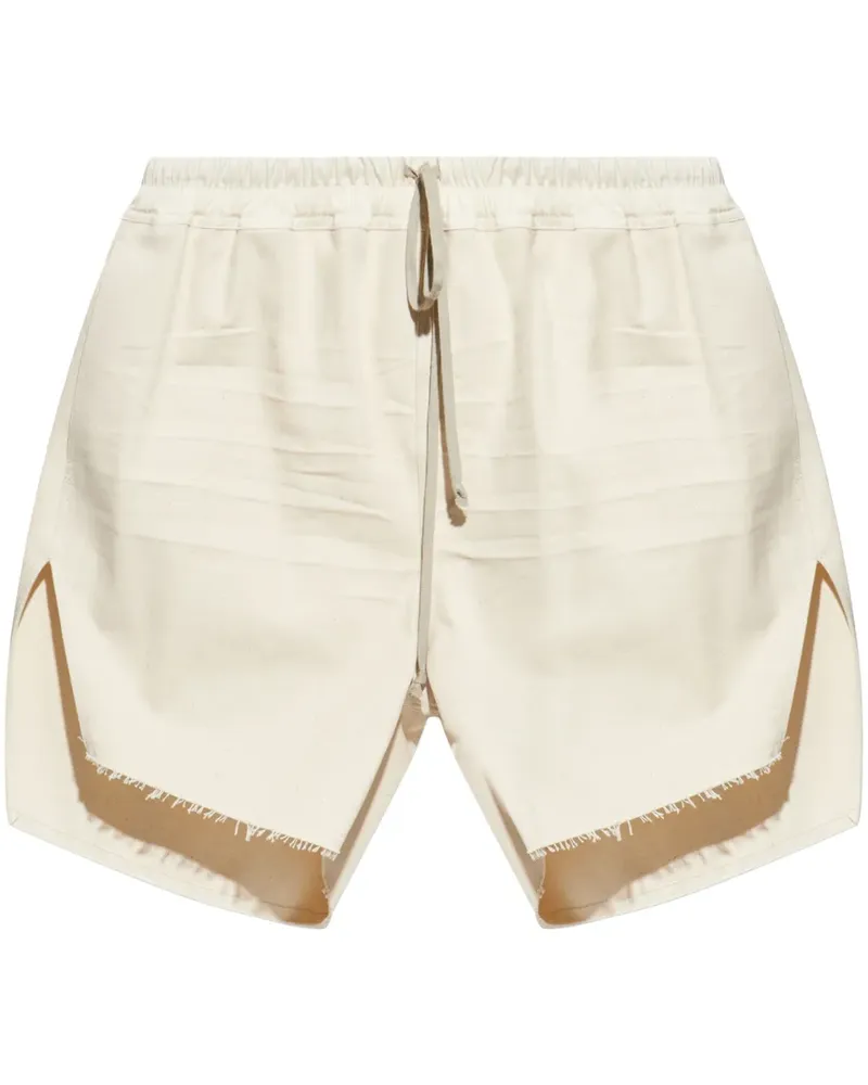 Rick Owens Segelshorts mit Schlitzen - Nude Nude