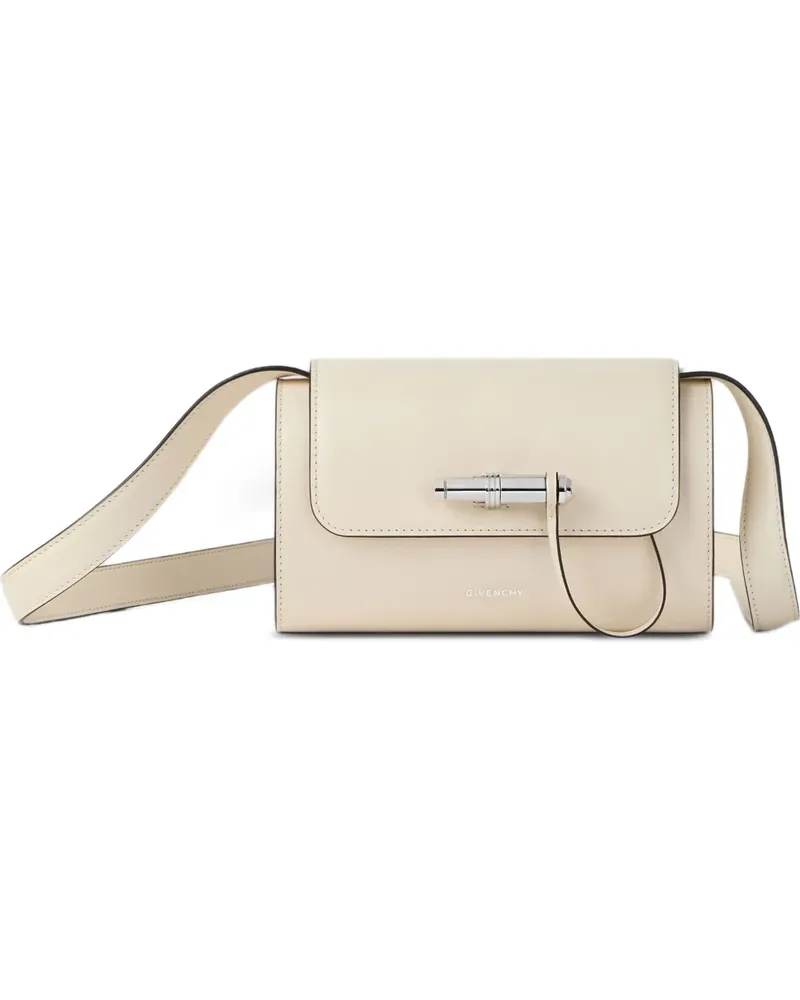 Givenchy Kleine Pout Tasche aus Leder - Weiß Weiß