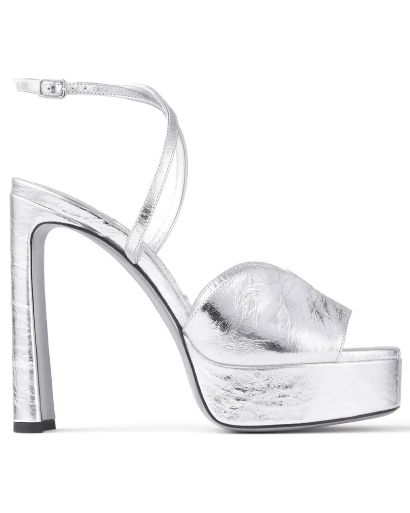 Jimmy Choo Karli Sandalen 125mm - Grau Grau