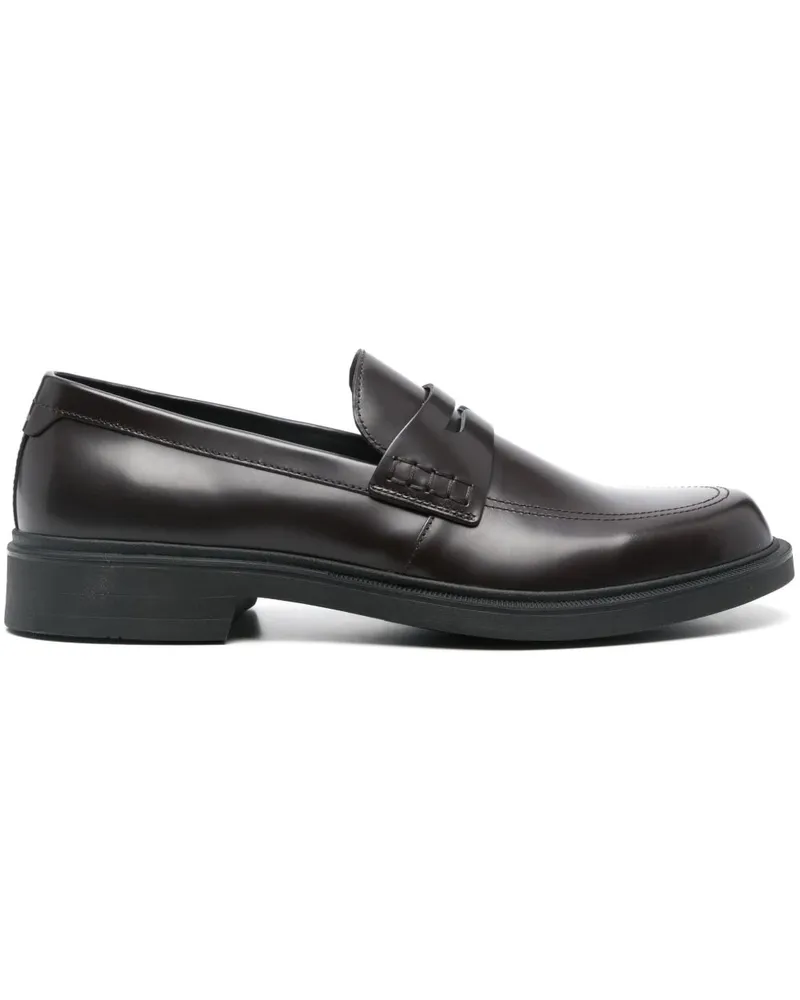 HUGO BOSS Klassische Loafer - 604 DARK RED 604