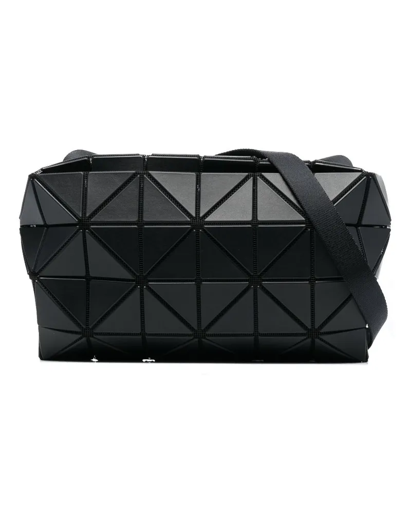 Issey Miyake Carton Schultertasche Schwarz