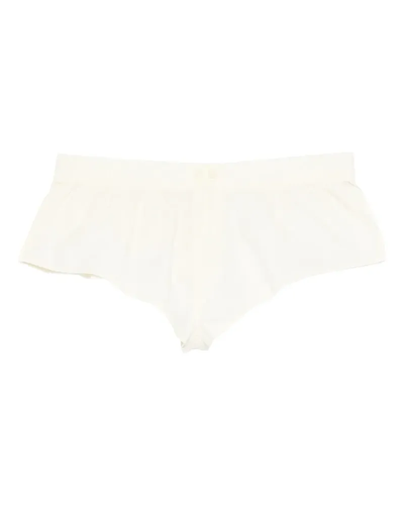 Entire Studios button shorts - Nude Nude