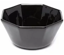 Achteckige Frühstücksschüssel - Schwarz