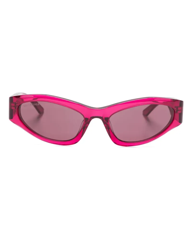 Balenciaga Klassische Cat-Eye-Sonnenbrille - Rosa Rosa