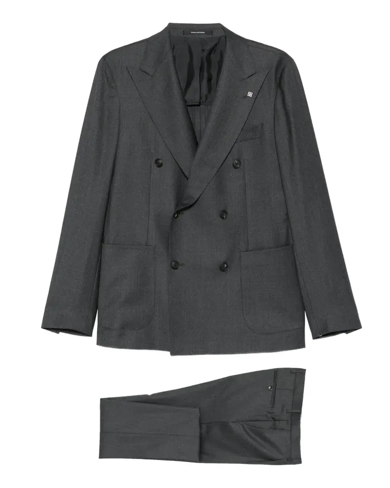 Tagliatore double-breasted blazer - Grau Grau