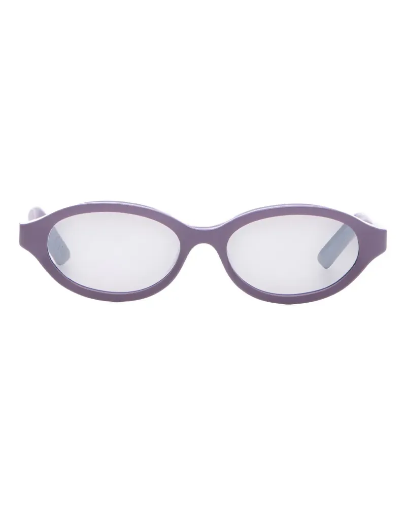 RETROSUPERFUTURE Parola Sonnenbrille mit ovalem Gestell - Violett Violett