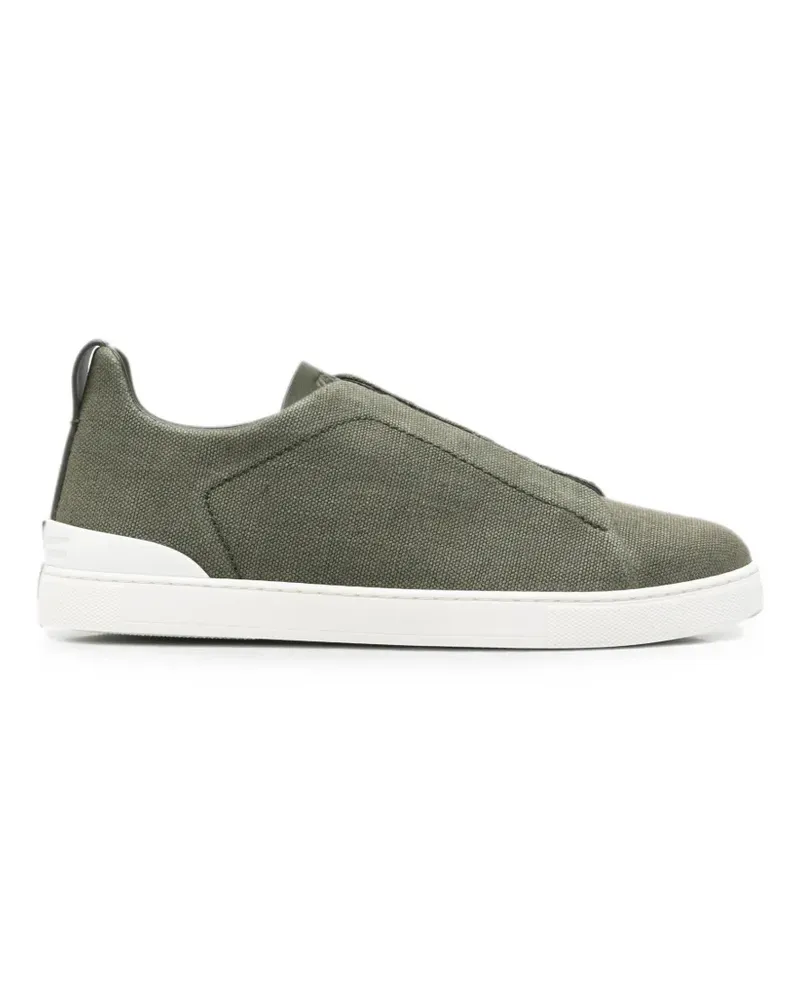 Ermenegildo Zegna linen sneakers - Grün Grün