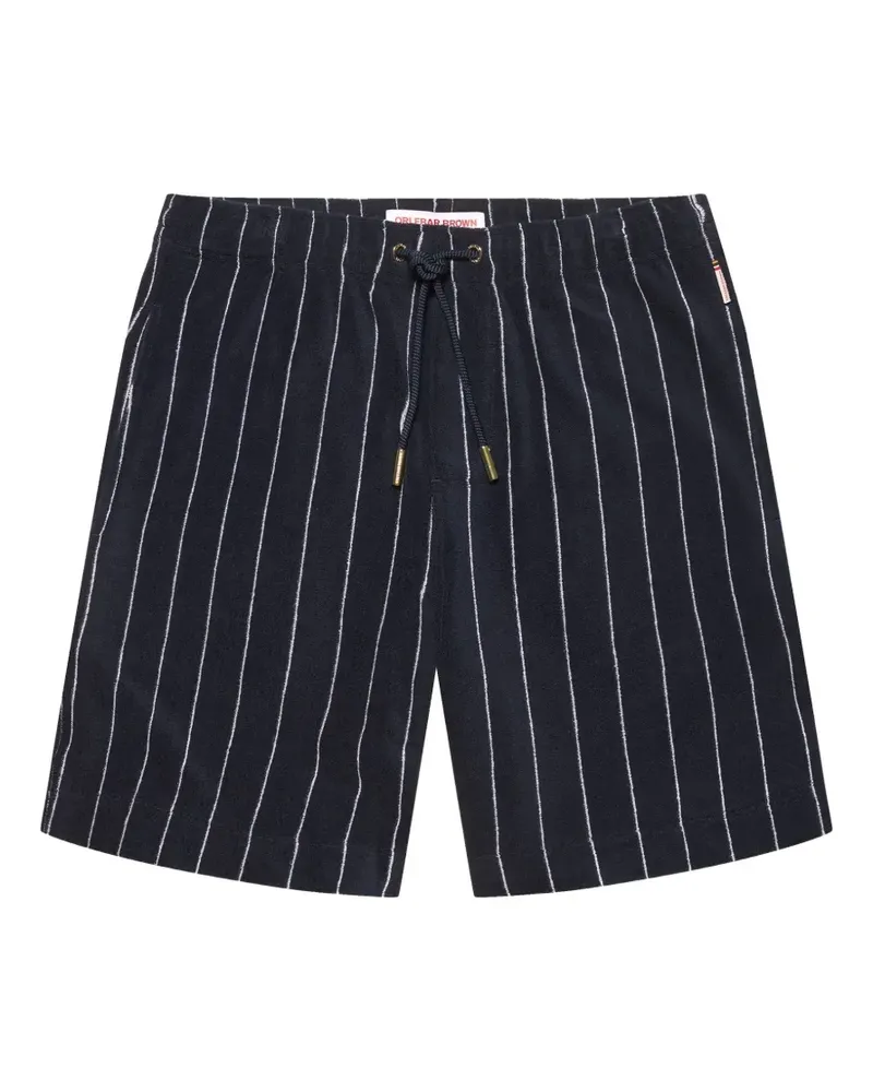 Orlebar Brown Gestreifte Trevone Badeshorts - Blau Blau