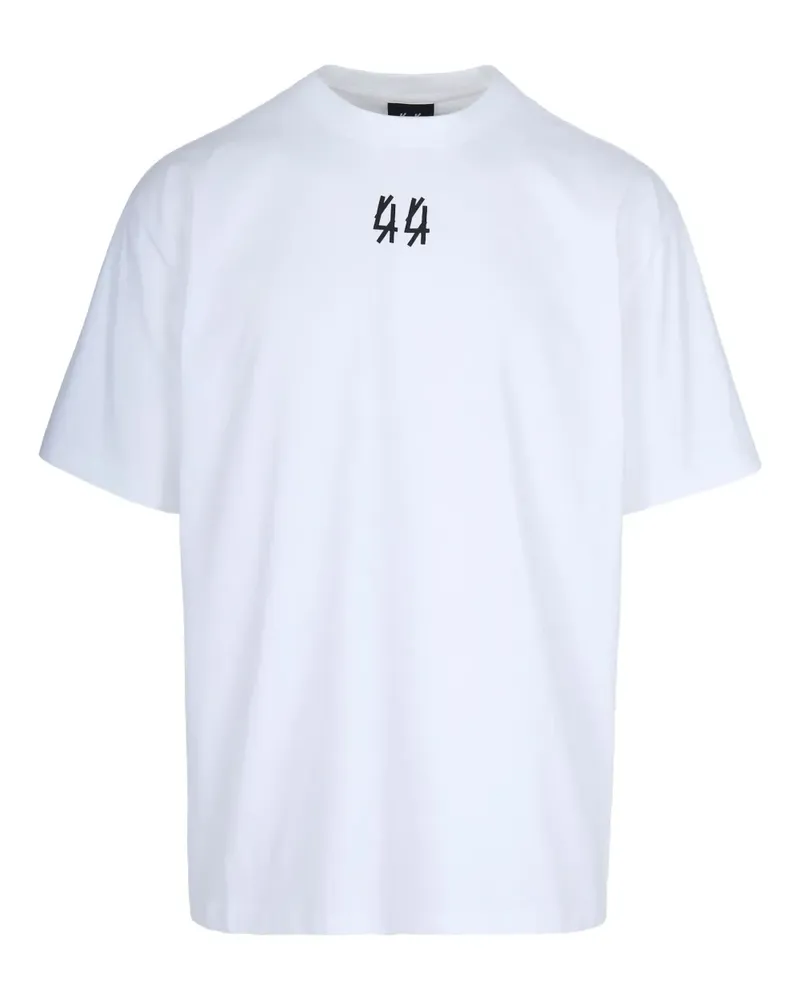 44 LABEL GROUP cotton T-shirt - Weiß Weiß