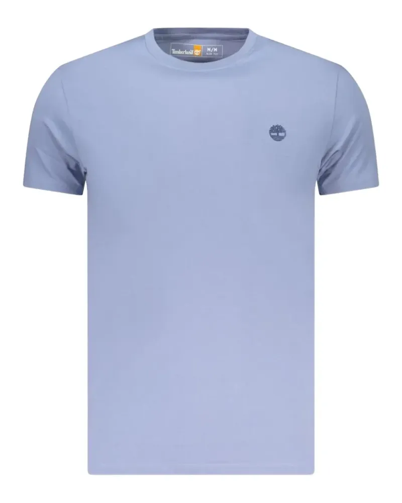 Timberland T-Shirt mit Logo-Stickerei - Blau Blau