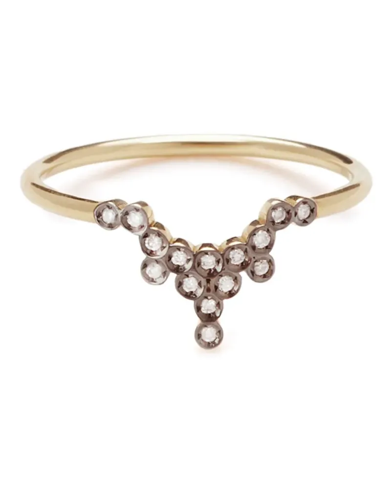 Yannis Sergakis 18kt yellow gold Charnières diamond ring Gold