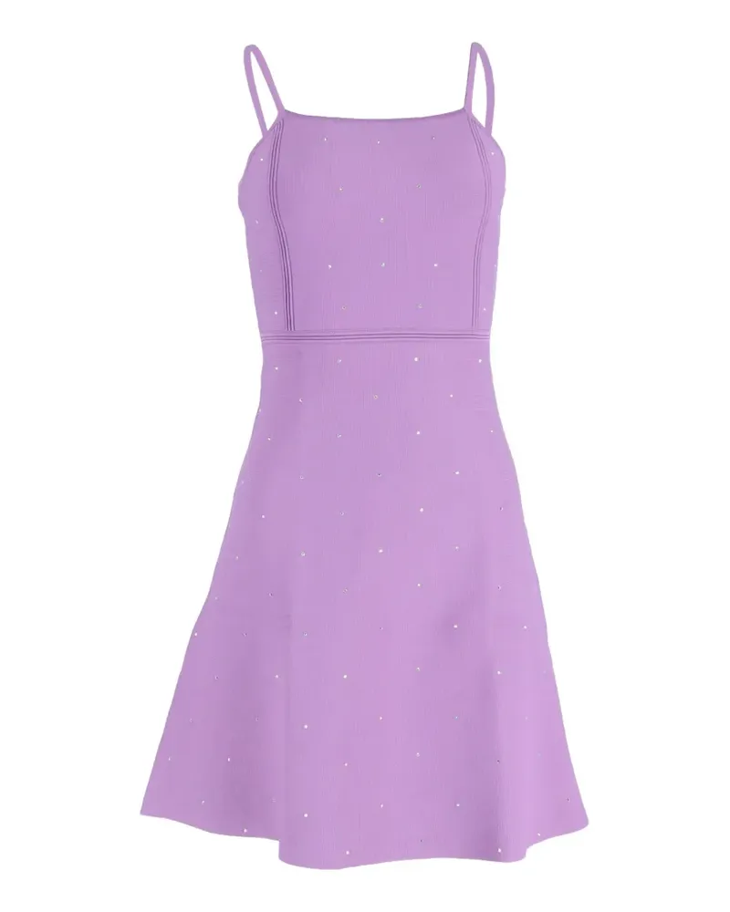 Sandro Elize crystal-embellished mini dress - Violett Violett