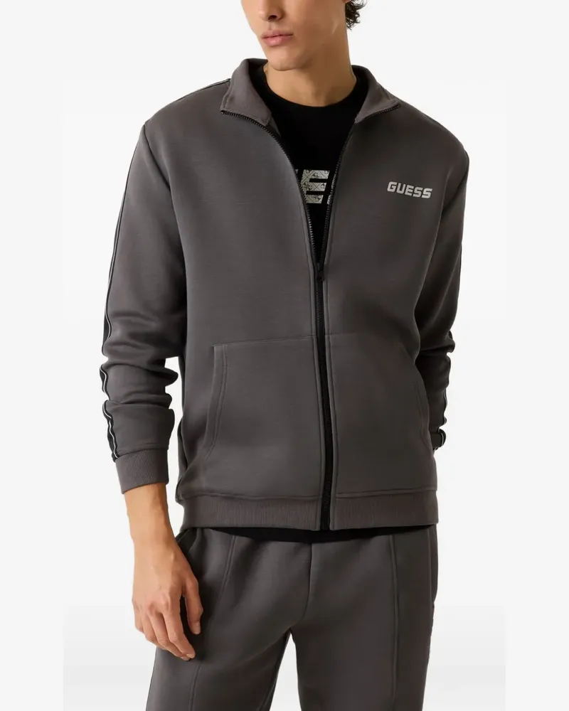 Guess side-logo sweatshirt - Grau Grau