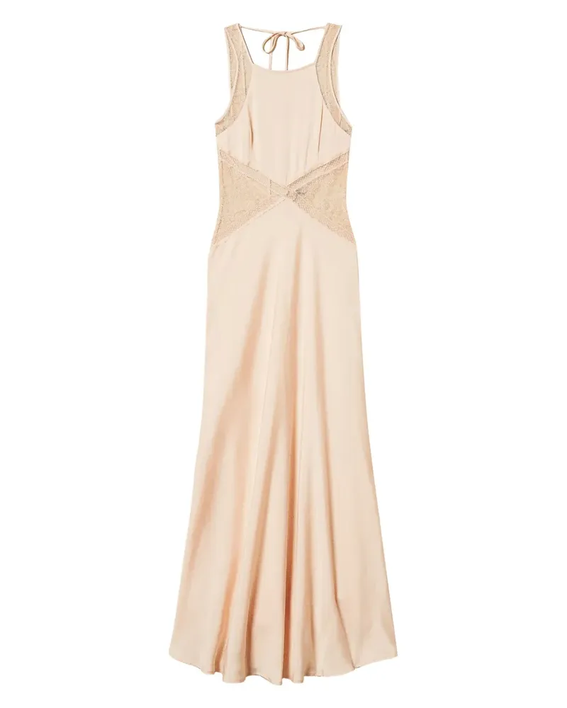 Twin-Set Kleid mit Spitze - Rosa Rosa
