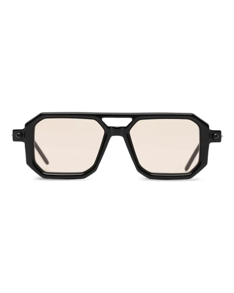 KUBORAUM P8 Sonnenbrille - Schwarz Schwarz