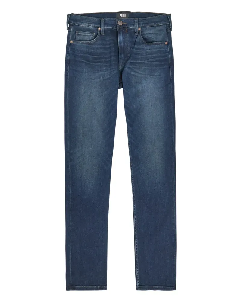 Paige washed denim jeans - Blau Blau