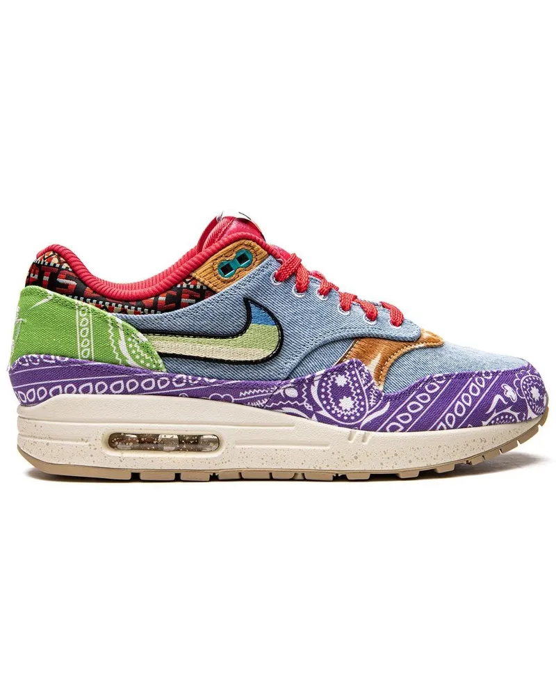 Nike x Concepts Air Max 1 Paisley Sneakers - Blau Blau