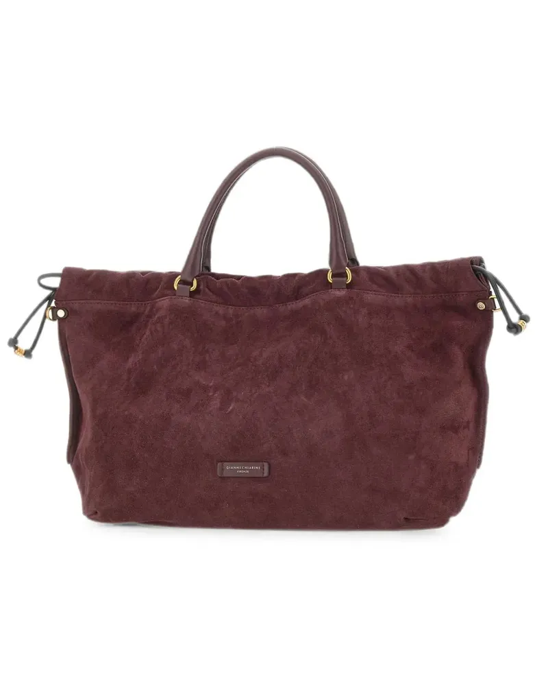 Gianni Chiarini Morgana suede tote bag - Rot Rot