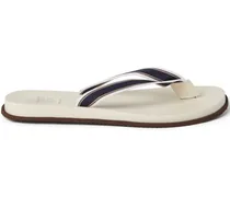 Gestreifte Flip-Flops - Blau