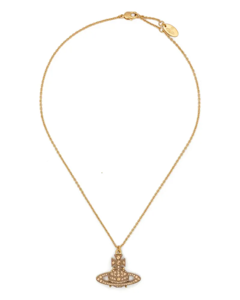 Vivienne Westwood Halskette mit Orb-Verzierung - Gold Gold